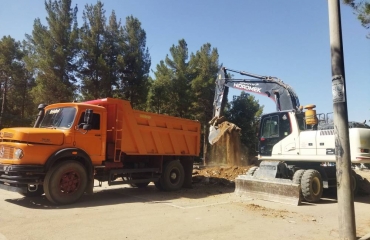بهسازی-بوستان-جنگلی-شهید-باهنر-شهرداری-کرمان